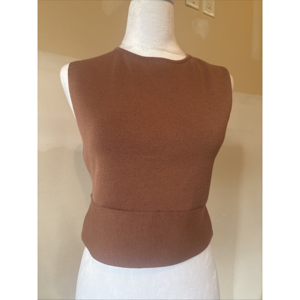 Wild Fable Women's Tie Back Sweater Cropped Tank Top NWOT